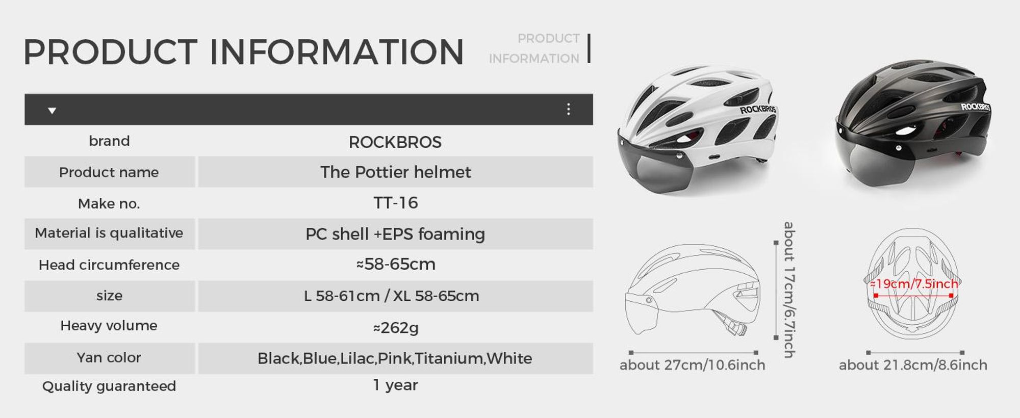 ROCKBROS Fahrradhelm Abnehmbaren Magnet Brillen Visier Damen Herren Rennradhelm Lila 54-58cm, M