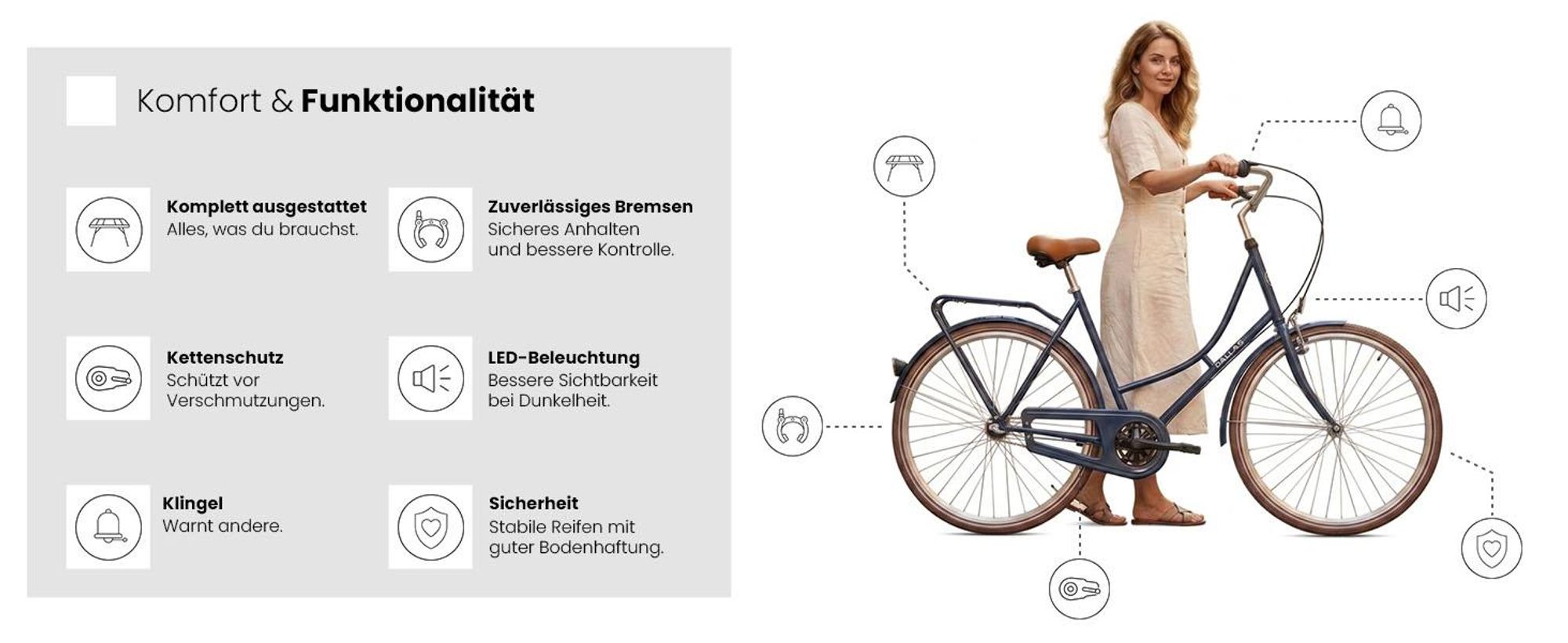 Damenfahrrad