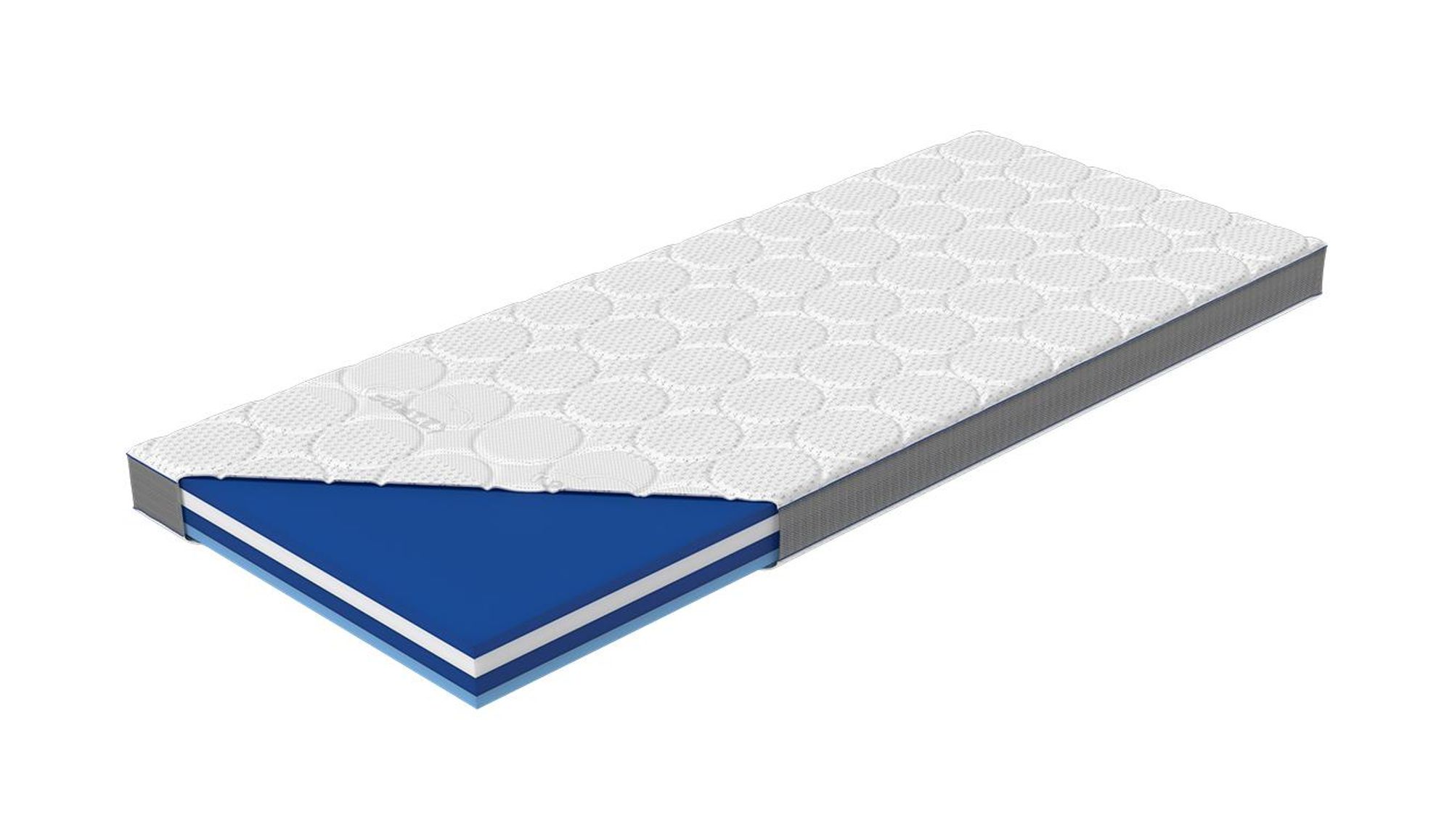 Genius eazzzy Topper Royal Hybrid Größe 200 x 200 x 11 cm Höhe 11 cm, Matratzentopper mit Gel-Memory-Schaum, Federkern-Topper Temperaturregulieren