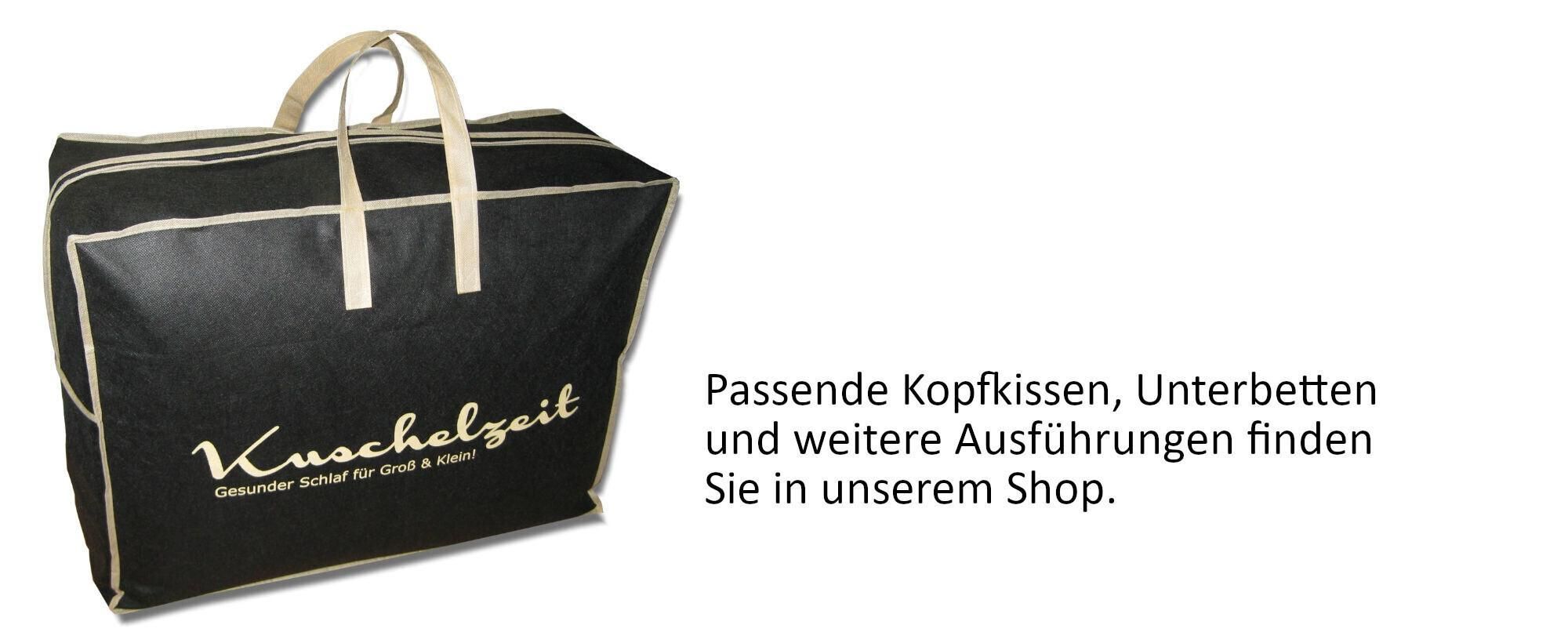 Bio Merino Schafschurwolle Ganzjahresdecke Kuschelzeit kbA und kbT in 200x200 cm