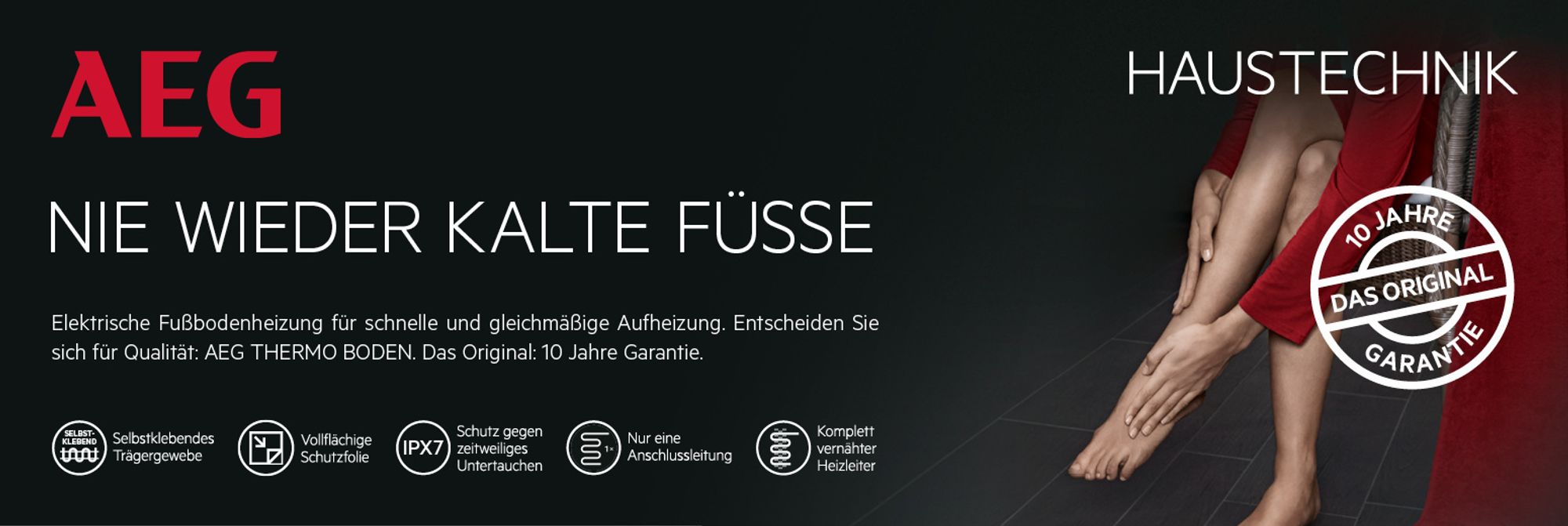 Nie wieder kalte Füße - AEG THERMO BODEN