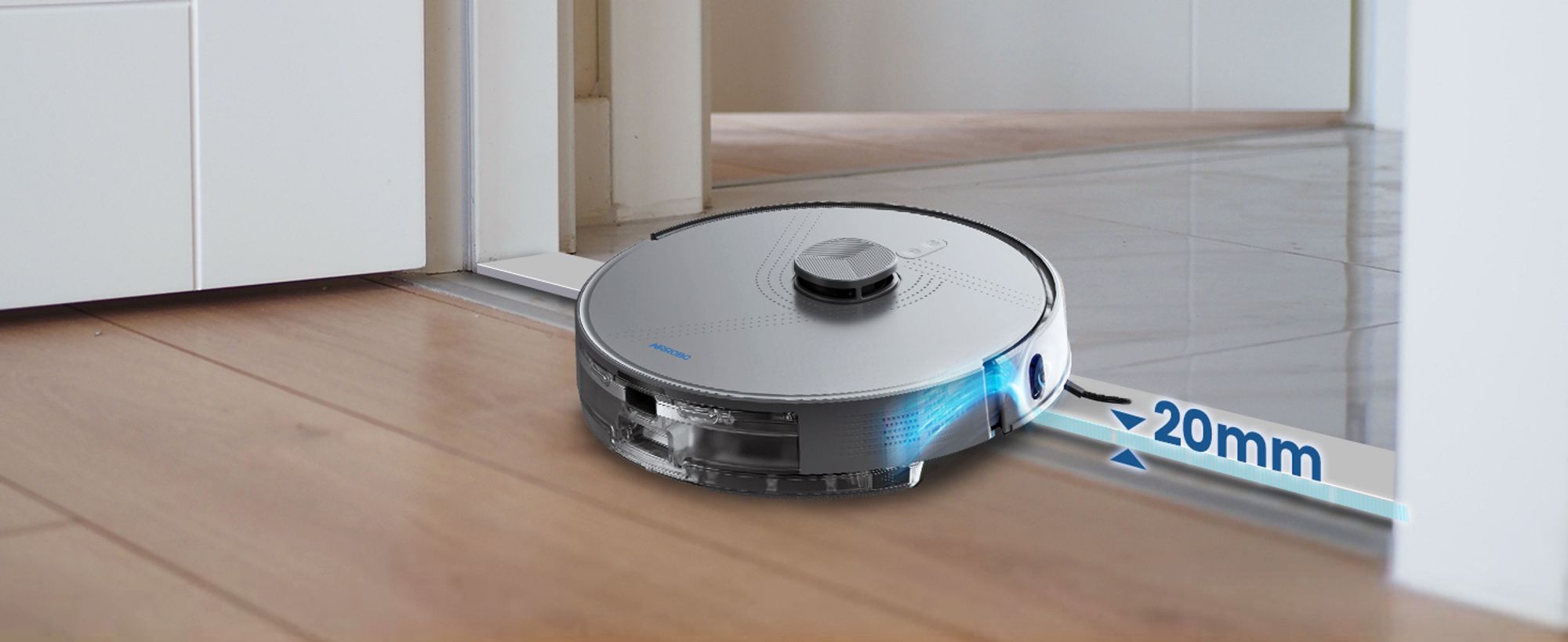Saugroboter AIRROBO L50+ mit Saug- und Wischfunktion, 10000Pa Leistungsstarke Saugkraft, 240 Minuten Akkulaufzeit