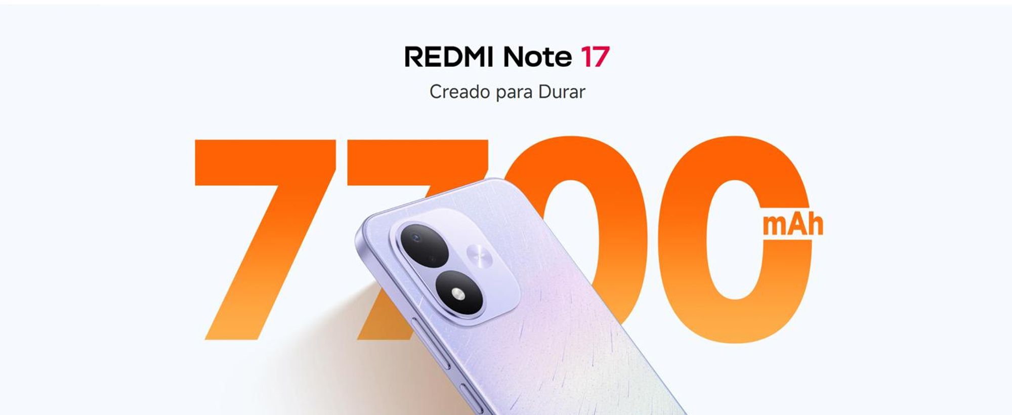 Redmi Note 17 4G - Color turquesa cielo - 4 GB de RAM / 128 GB de almacenamiento interno