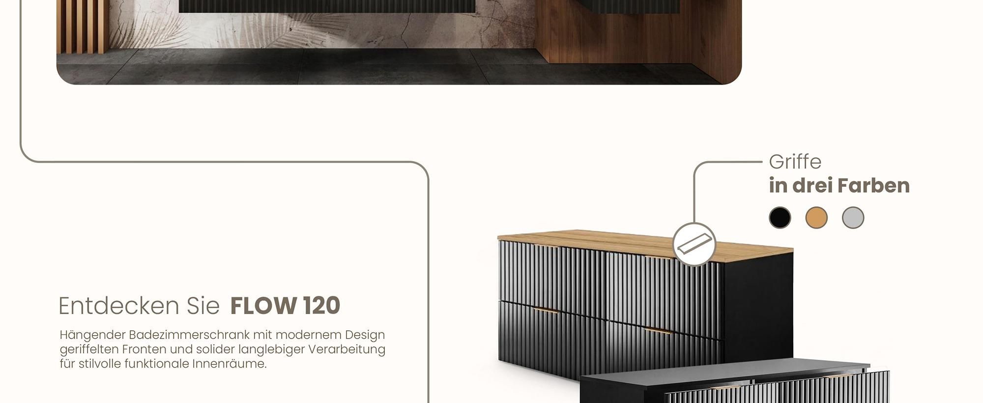 Badmöbel, Waschbeckenunterschrank, Badezimmerschränke, RODAN, Badschrank, Waschbecken, Bad