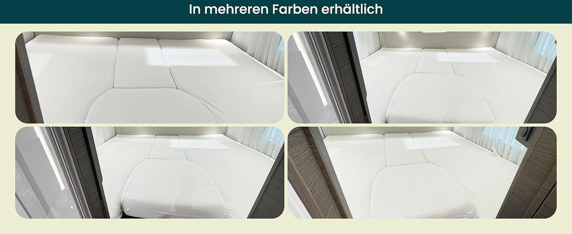 Das Set enthält zwei Jersey-Spannbettlaken.