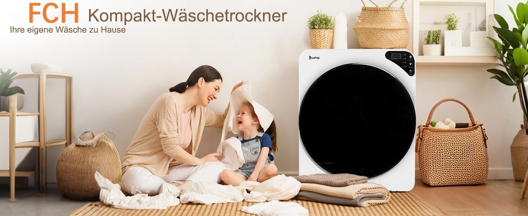 Mini Wäschetrockner Elektrischer Trockner Ablufttrockner(GDZ40-428E)