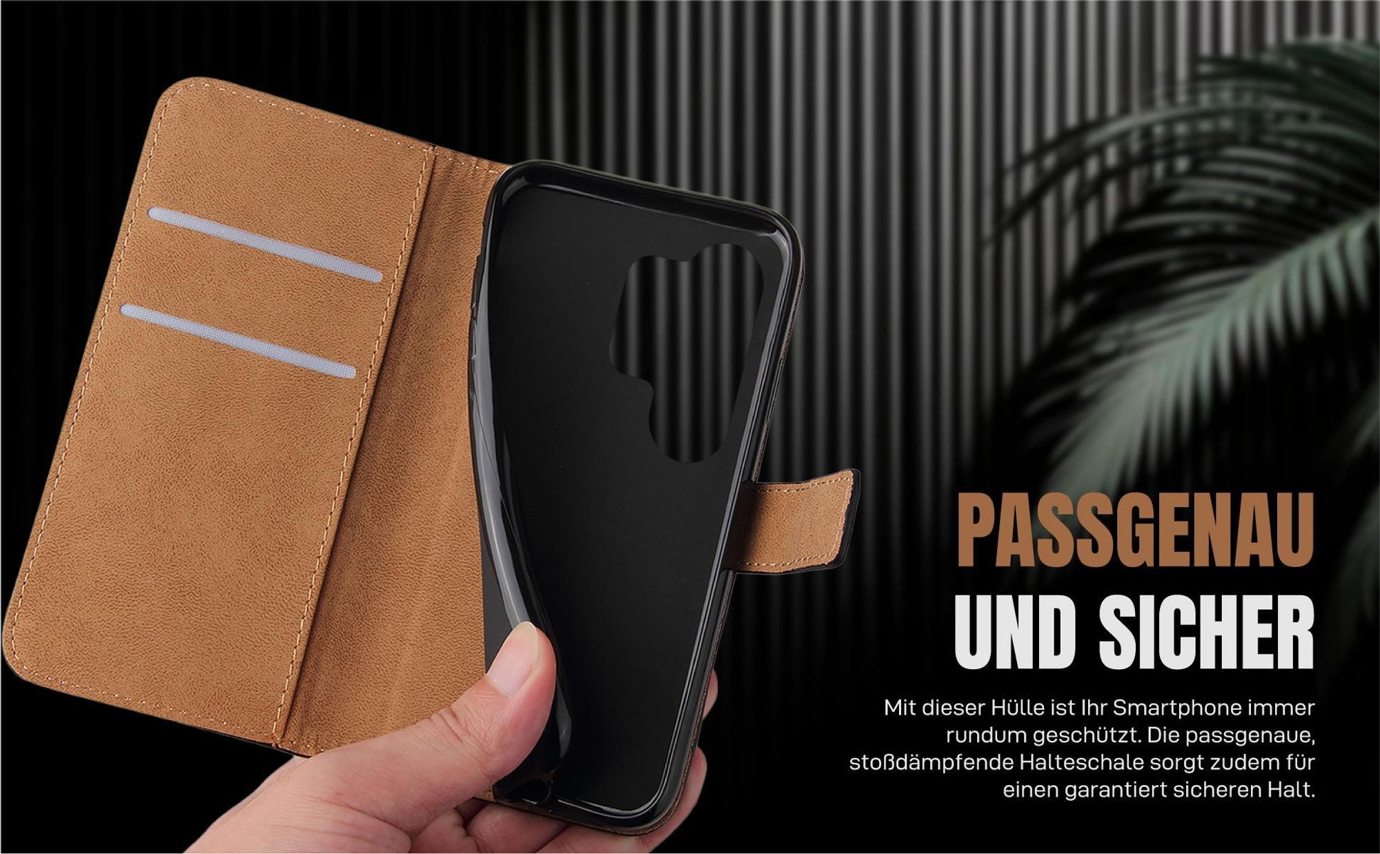 Klapphülle für Samsung Galaxy S26 Ultra mit präziser Passform