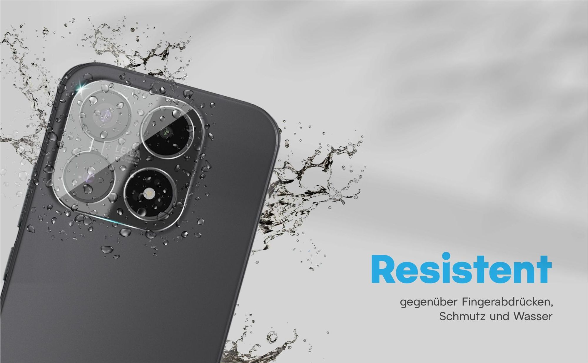 Zweierpack Kameragläser für Xiaomi 17 - Resistent gegen Fingerabdrücke