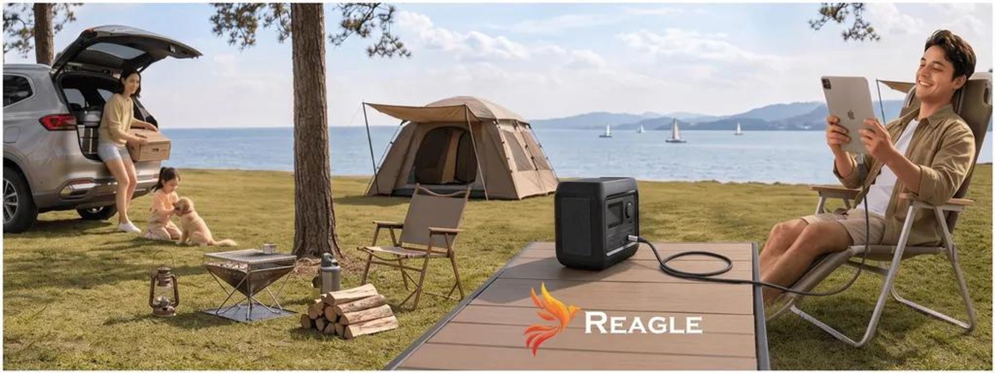 Reagle RUC300S – USB-C Schnellladekabel 240W mit Power und Nylongeflecht