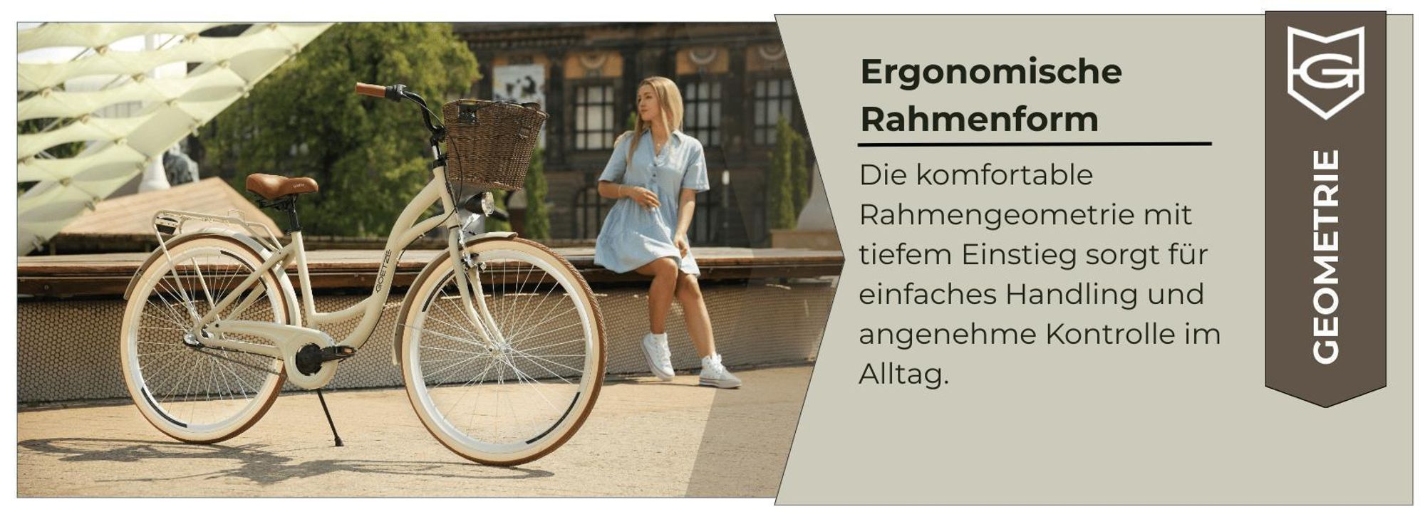Ergonomische Rahmenform