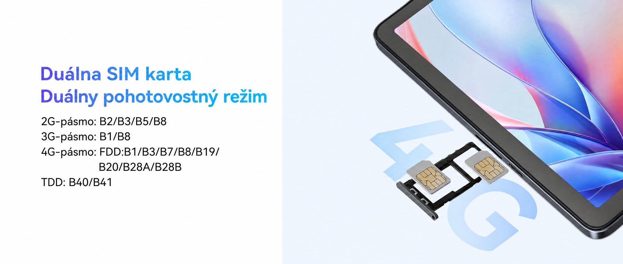 BESTTAB W90 11" tablet Android 15, 256 GB úložného priestoru, 1920x1200 pixelov, Android 15, 24(8+16) GB RAM, 5G WiFi, Bluetooth, 8000 mAh batéria,