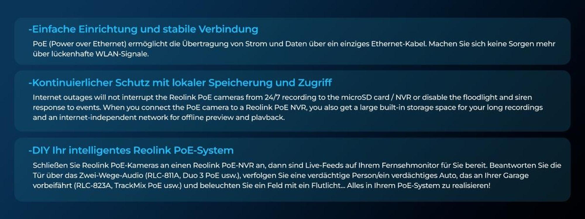 Reolink Duo 3 PoE, 8K 16MP Dual-Objektiv PoE Überwachungskamera, 180° Panorama, Bewegungsspur, Farbnachtsicht, Intelligente Erkennung, 2-Wege-Audio