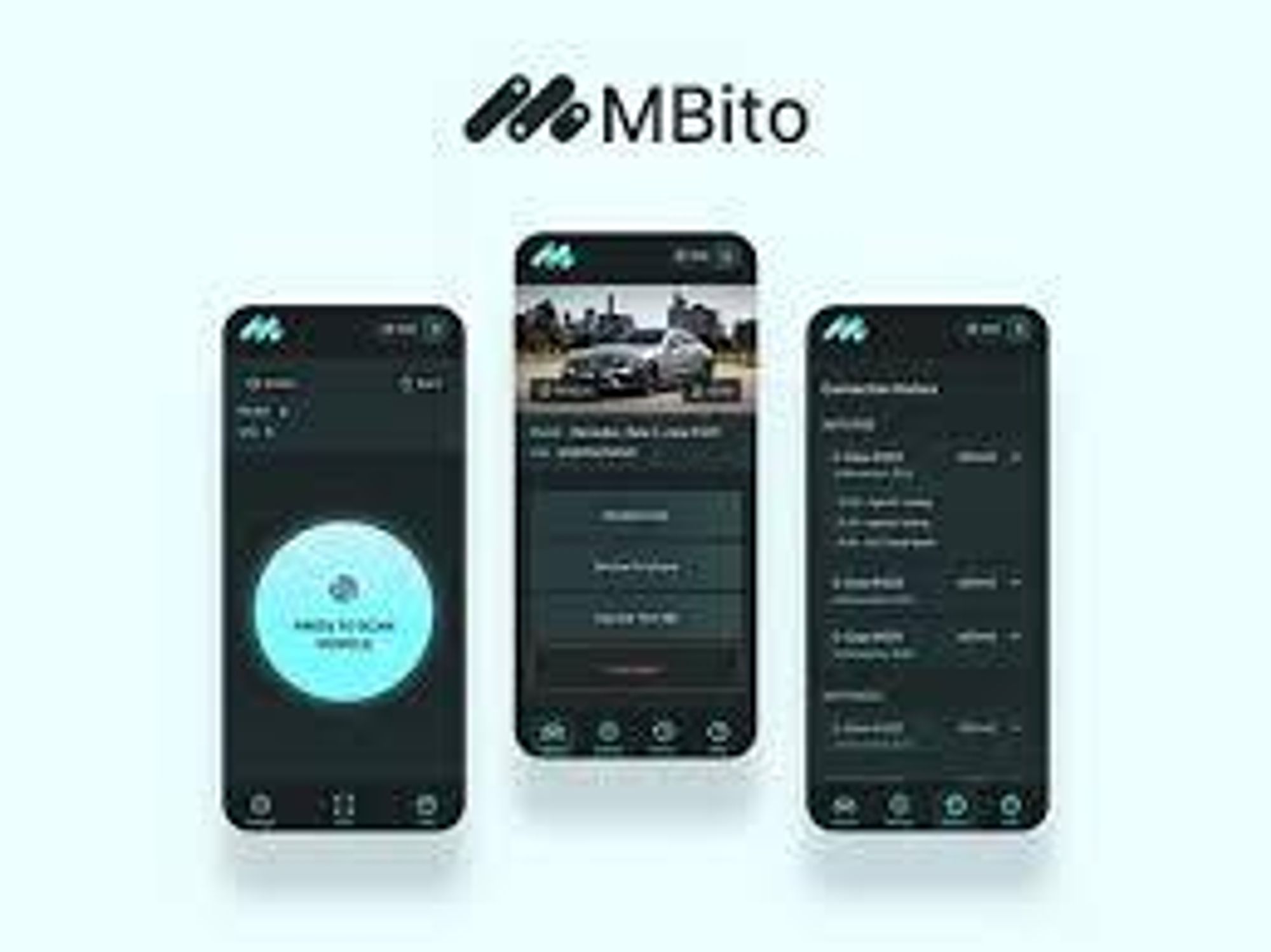 MBito - Diagnosetester und Aktivierung von Mercedes-Funktionen über das Telefon