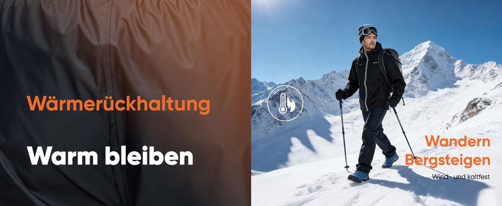 BUBW Herren Regenhose wasserdicht winddicht atmungsaktiv Leicht & faltbar für Outdoor, Wandern, Radfahren, Angeln Mit Reflexstreifen & verstellbarem
