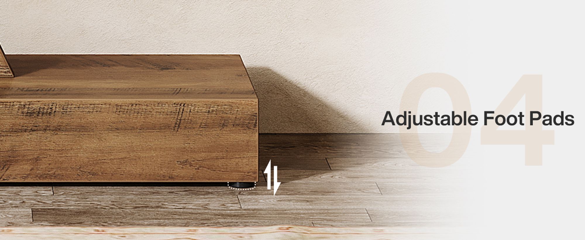 Consolle in legno stile metà secolo moderno, tavolo da ingresso vintage marrone, adatto per ingresso, corridoio, atrio e salotto, dimensioni 110 cm