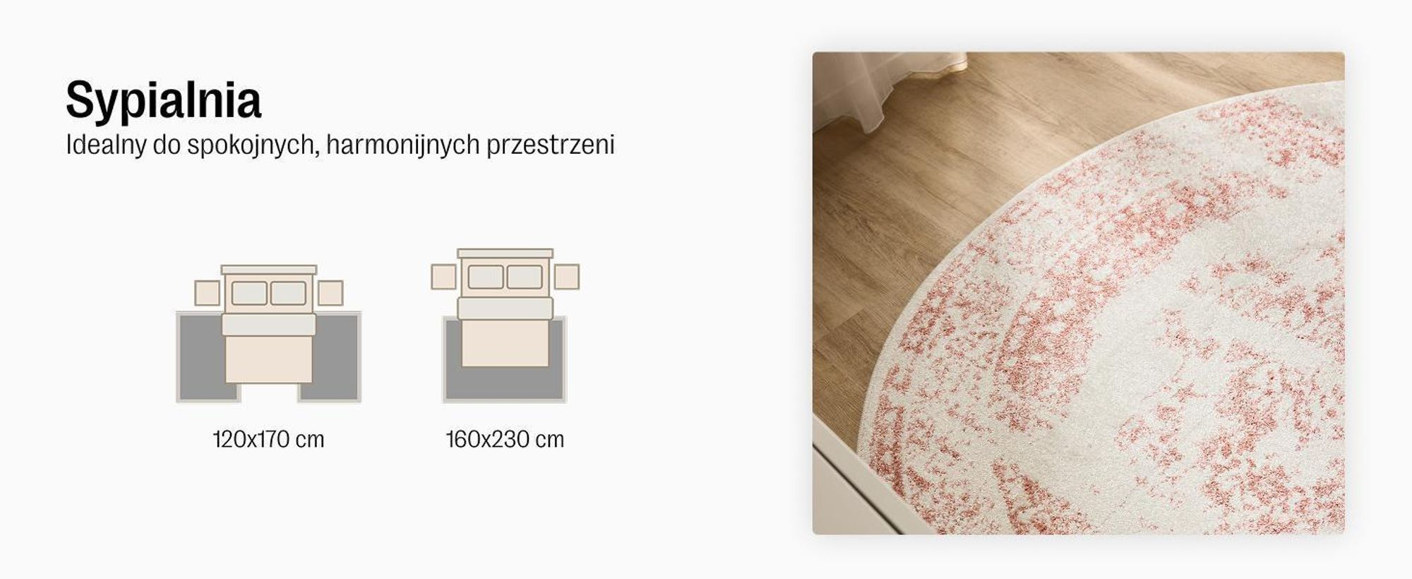 benuta vintage dywan do salonu Sia Taupe 200x300 cm dywan do salonu sypialni miękki orientalny prostokątny