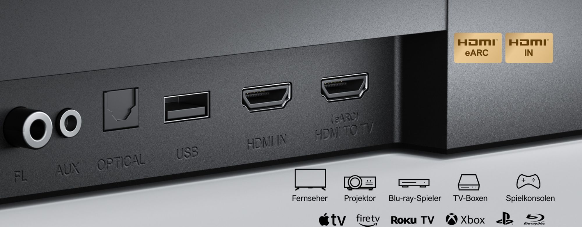 Ultimea Poseidon D80 Boom, 7.1 Kanäle, Dolby Atmos, Spiel, Film, Musik, Nacht, Sport, Voice, 96 dB, 70 dB, 1%