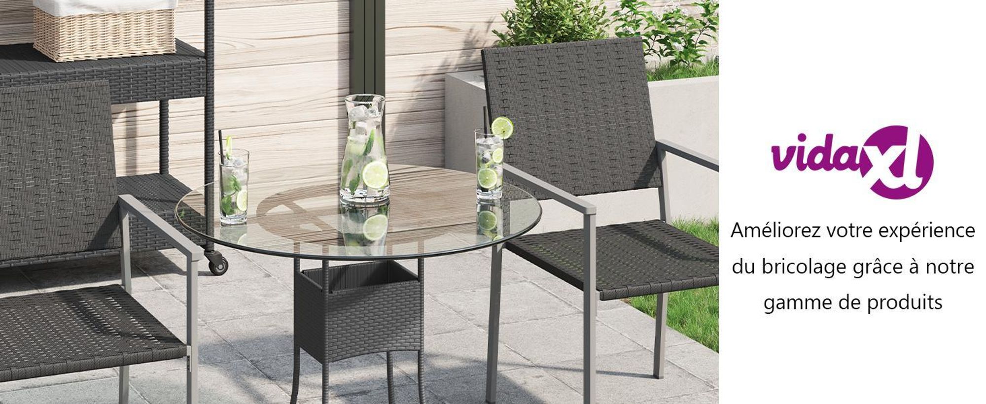 vidaXL Plateau de table en verre trempé rond 700 mm