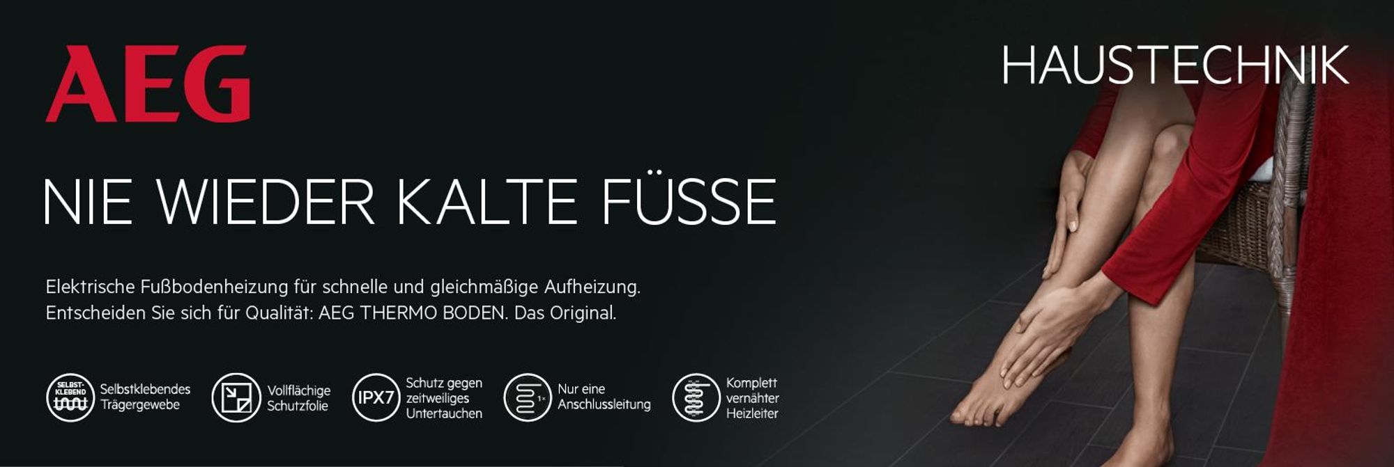 Nie wieder kalte Füße - AEG THERMO BODEN