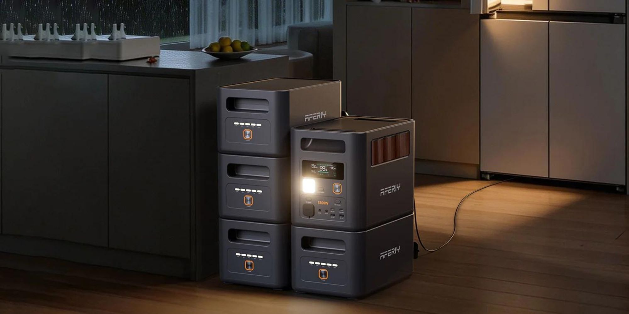 AFERIY Nomad1800 Pro P180 Napájacia Stanica 1800W 1024Wh | LiFePO4 Powerstation
