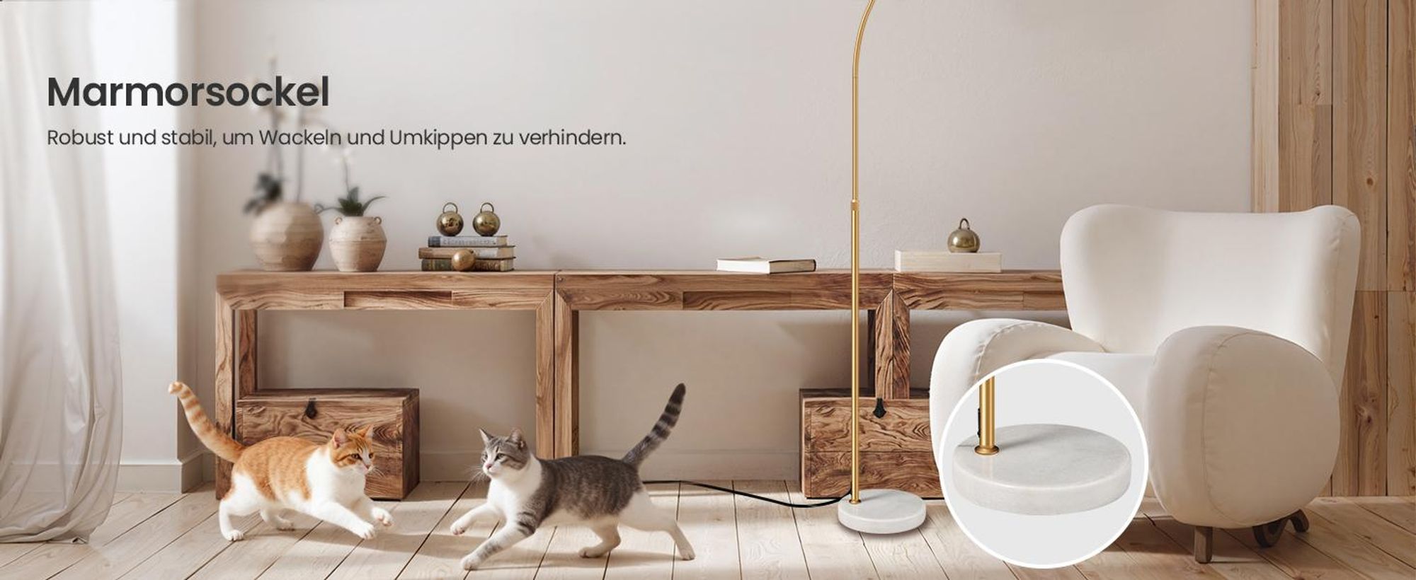 Gebogen Stehlampe Modern Golden Einstellbar Stehleuchte Metallschirm und Marmorsockel Dimmbar Bogenleuchte mit Fernbedienung