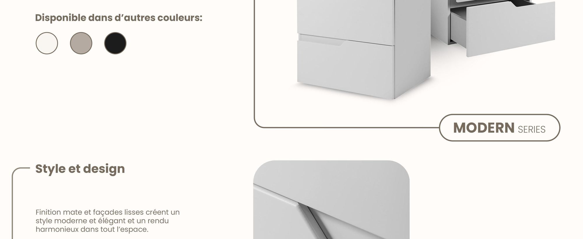 RODAN, meuble de salle de bain, armoire moderne, meuble sous vasque, meuble sous lavabo
