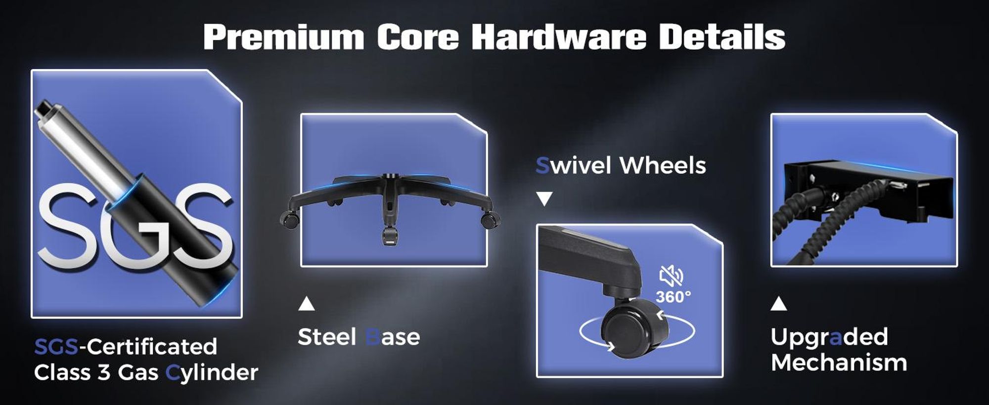 GTPLAYER Gaming Stuhl Ergonomischer Gaming Sessel Schreibtischstuhl PC Gamer Racing Stuhl mit Stoffoberfläche, Federsitzkissen, Verbindungsarmlehnen, mit Fußstütze bis 153 kg belastbar