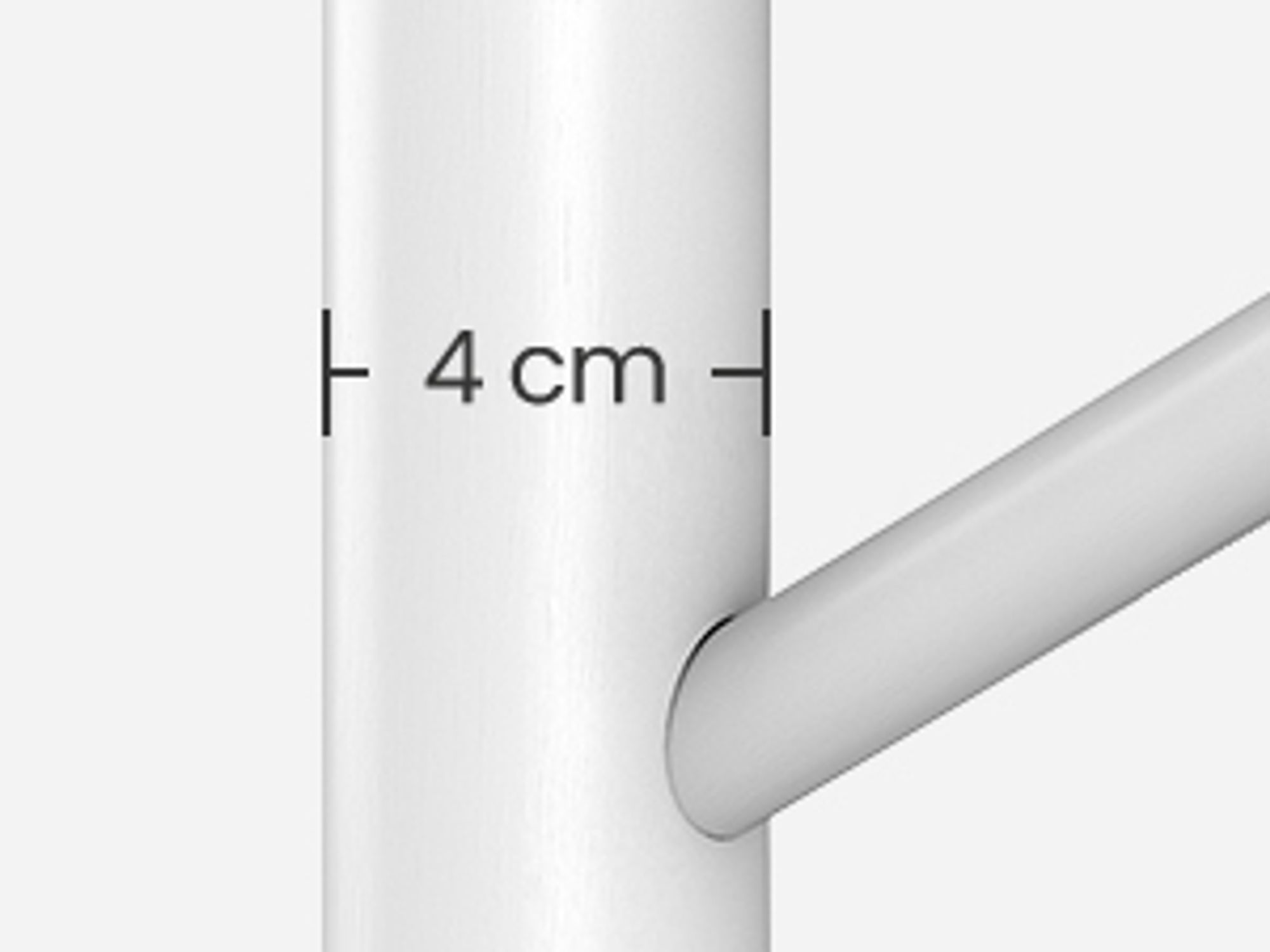 VASAGLE Garderobenständer, Kleiderständer Massivholz, Jackenständer Baumform, 8 Haken aus Kautschukholz, Naturbeige