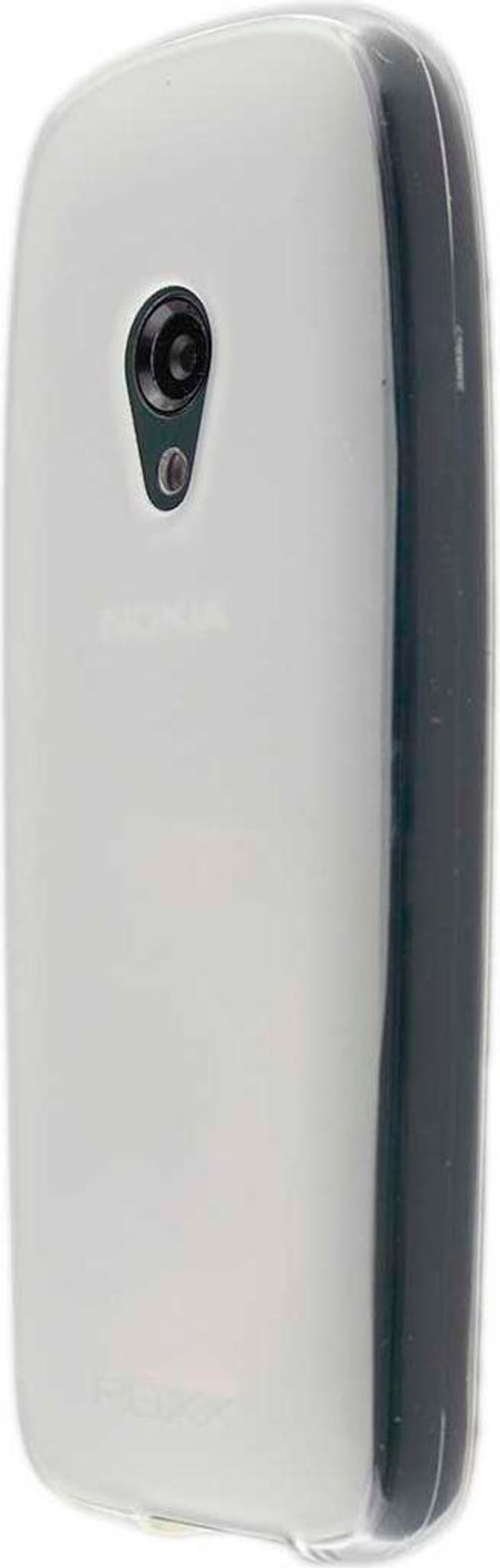 caseroxx Schutz-Hülle TPU-Hülle kompatibel mit Nokia 6310 (2021), Gummi Handy Tasche weiß-transparent Bild 5