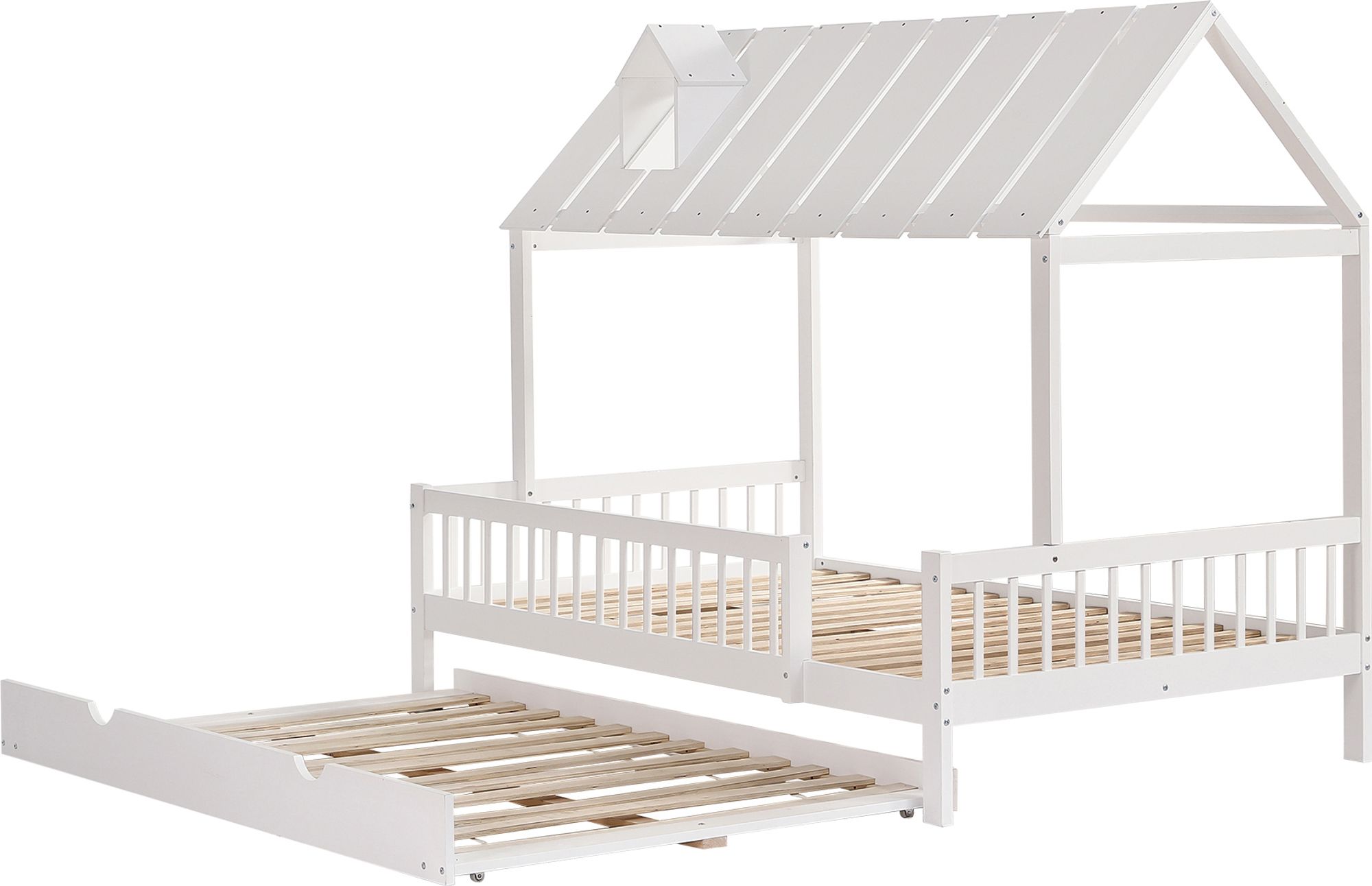 Hausbett mit Lattenrost