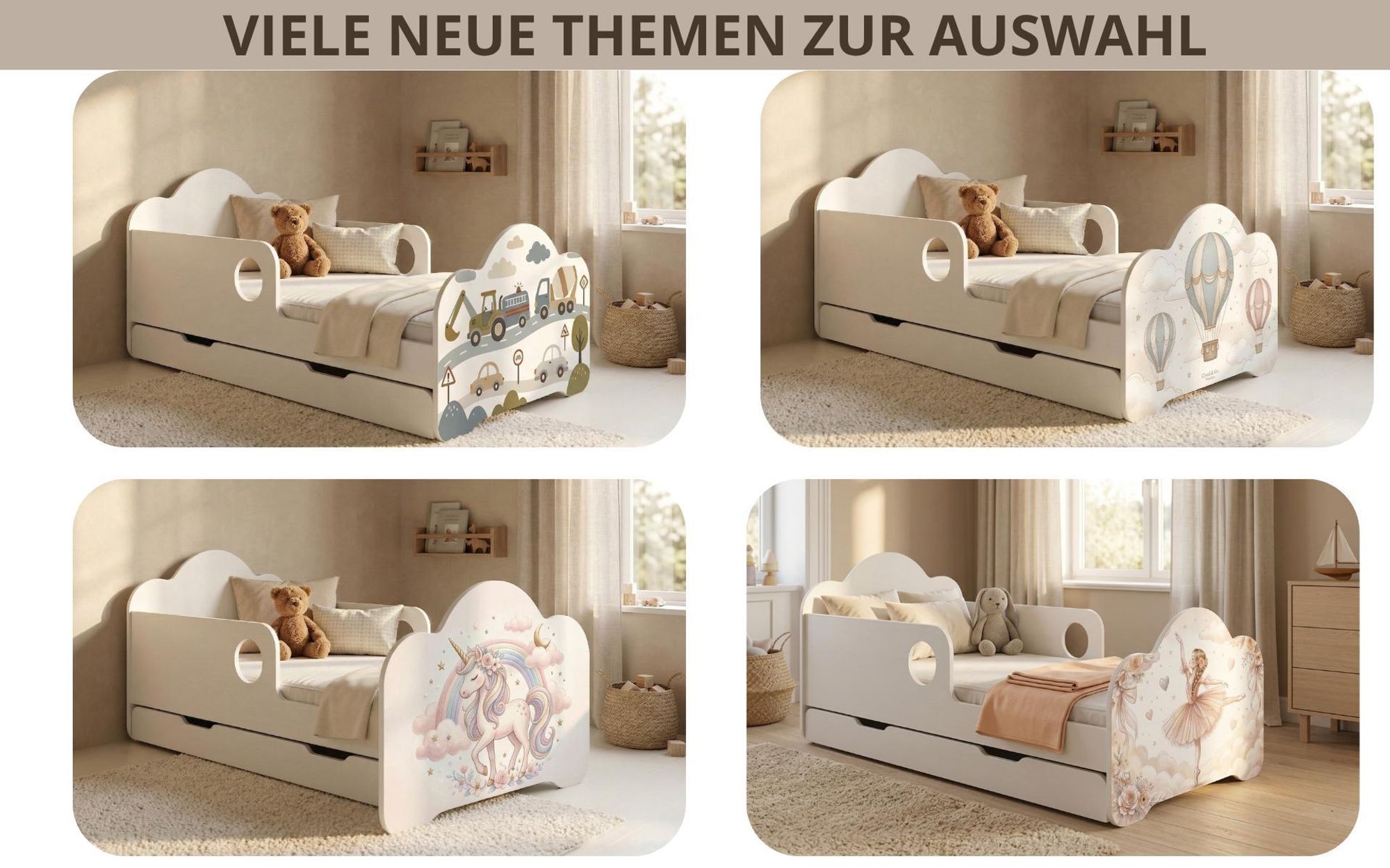 Viele bunte Aufkleber für jedes Kind