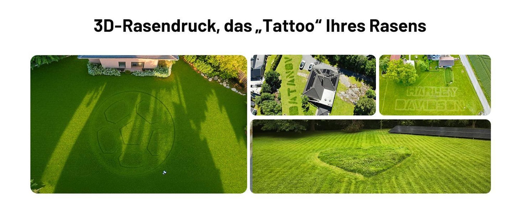 Mähroboter Mammotion LUBA mini AWD 1500 ohne Begrenzungskabel NetRTK+Vision Auto-Kartierung Empf. 1500m² Max. 1800m² 80% Steigung mit 4G-Modul APP
