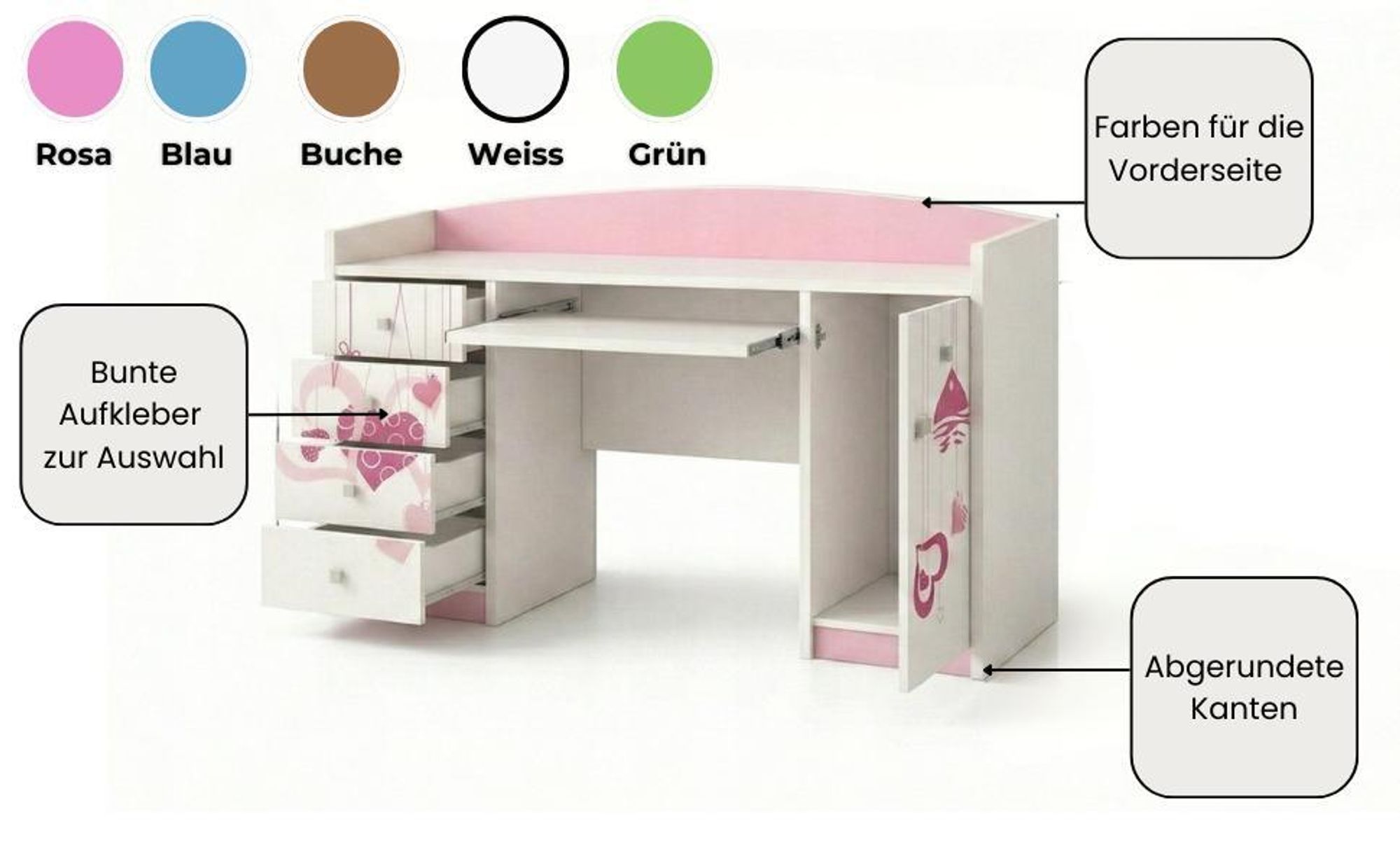 Wähle deine Lieblingsfarbe