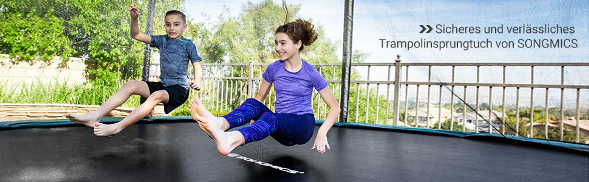 Sicheres und verlässliches Trampolinsprungtuch von SONGMICS