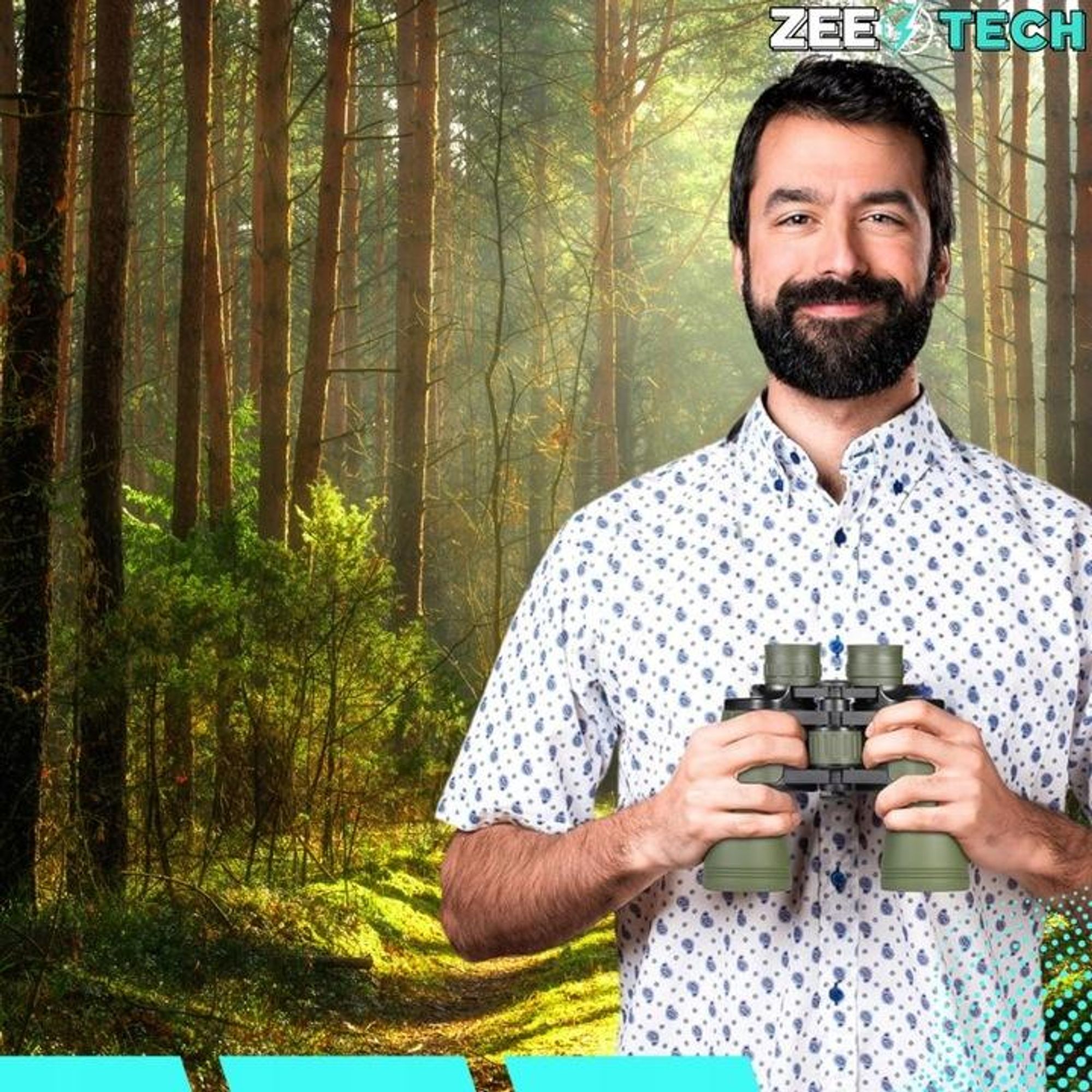 Militärisches Fernglas 20x50 für Jagd und Tourismus, Optik BK-7 FMC + ETUI GURT