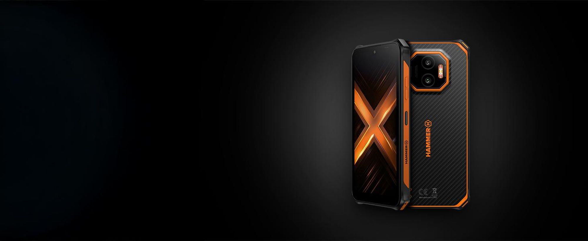 HAMMER ENERGY X2 4G LTE 6/128 GB – robustes, wasserdichtes Smartphone (IP69)