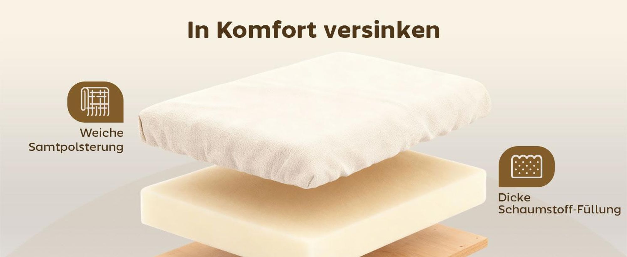 HOMCOM Sitzbank mit Stauraum Polsterbank mit Samtoptik, Metallbeine 100x40x42 cm