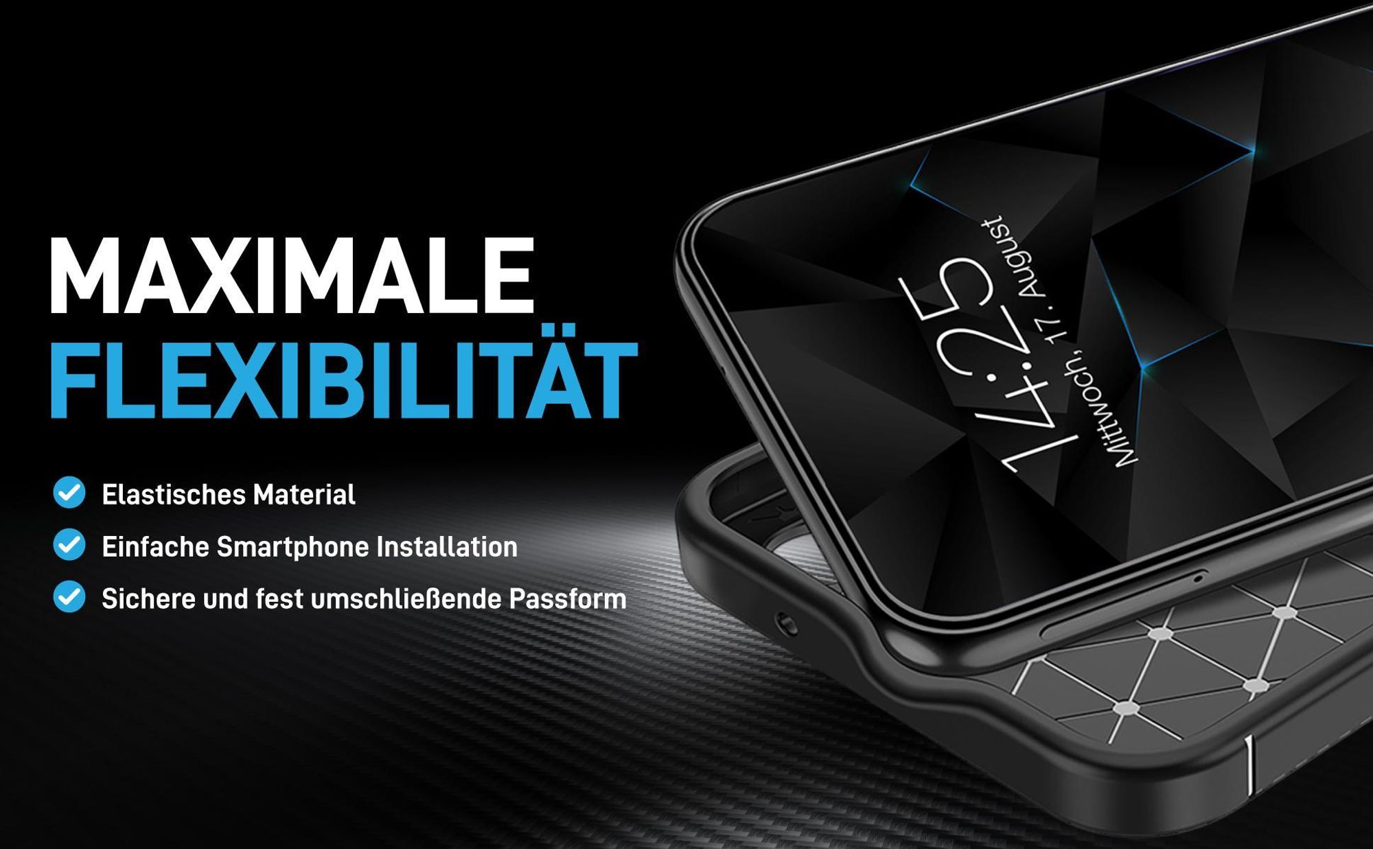Flexbiles Smartphone Cover für Samsung Galaxy S20 FE mit perfekter Passform