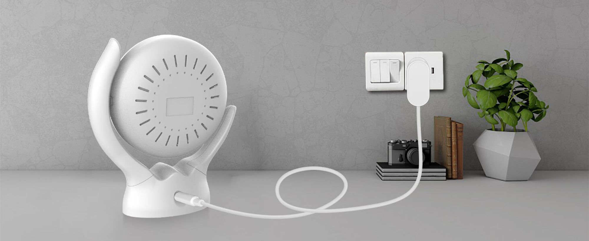 Stufenlos dimmbare Lichttherapielampe,UV-frei, 10.000 Lux, Therapielampe, rotierende Lichttherapielampe mit 5 Helligkeiten, 3 Farbtemperaturen, timbar