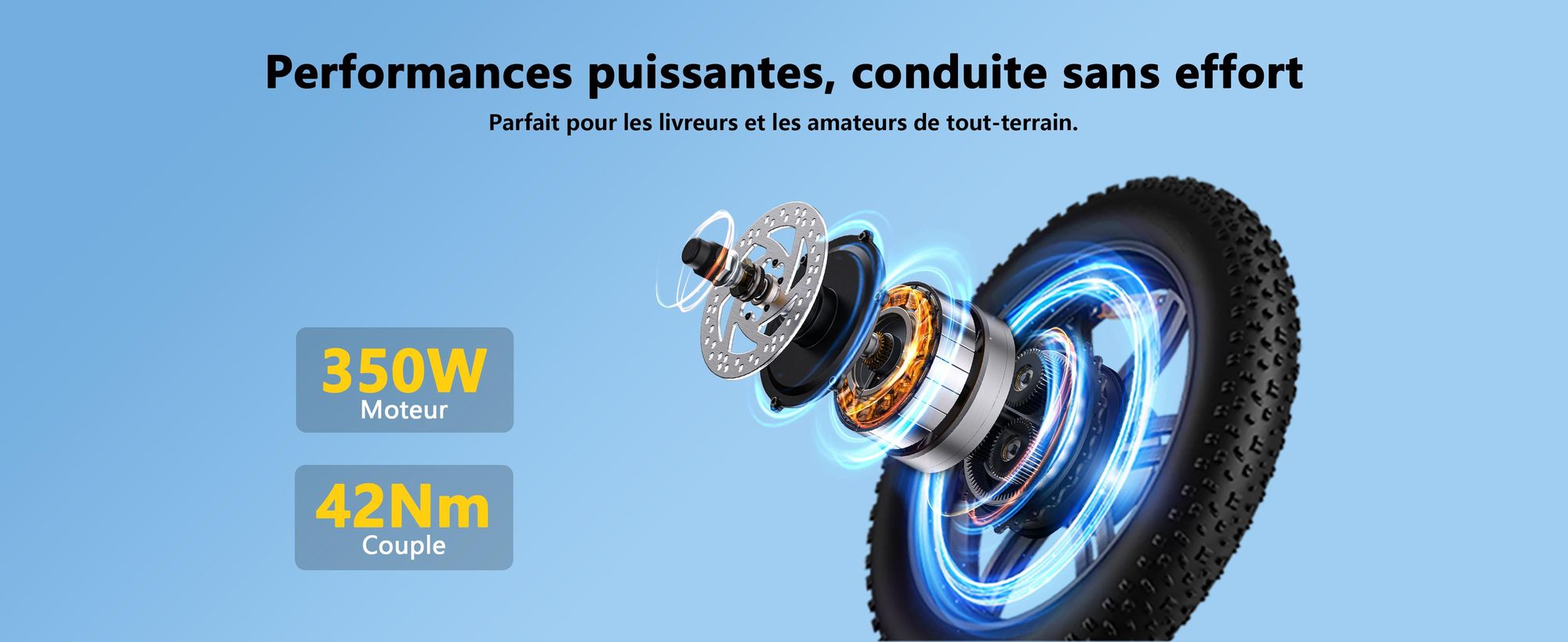 Vélos électriques HillMiles Mile 2 - batterie 36V13Ah 20 pouces roues double frein hydraulique - Gris