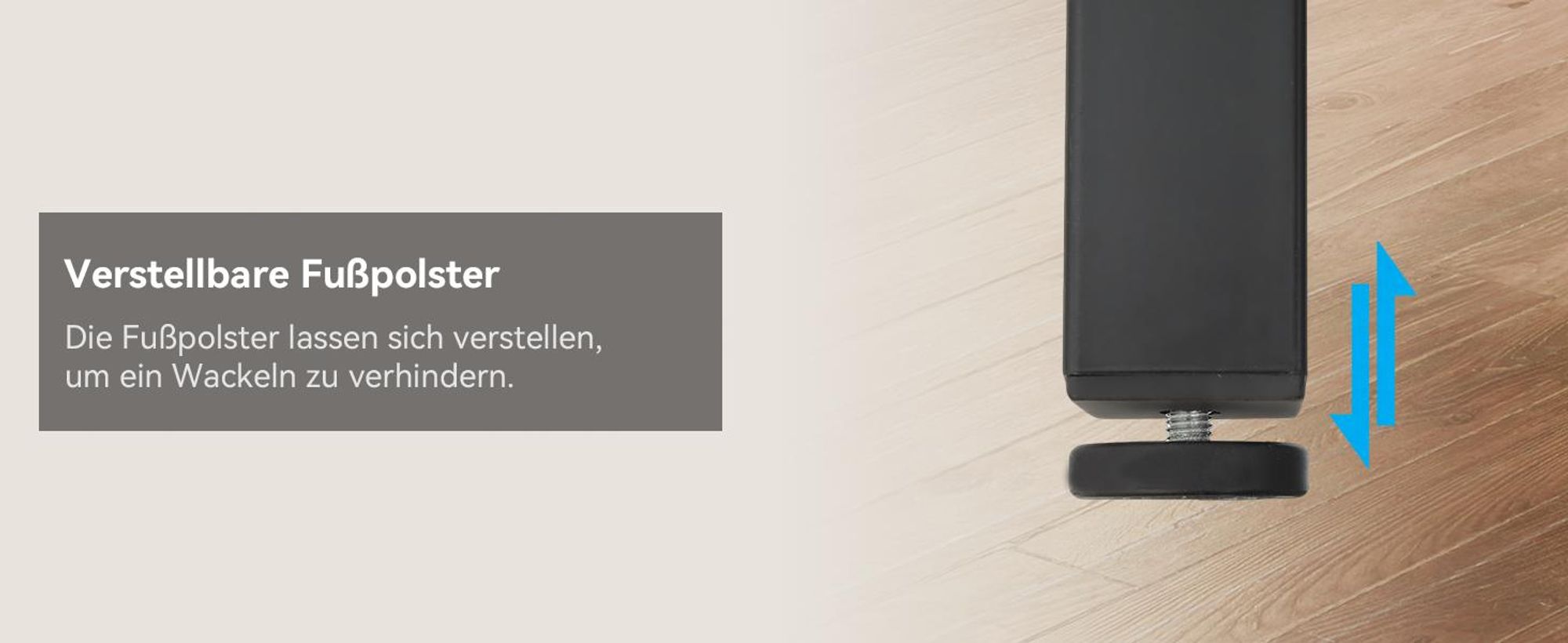 Puluomis Ausziehbarer Esstisch 110-149 cm verstellbar, mit Stauraum MDF Platte, inklusive verstellbaren Füßen für 4-8 Personen schwarz