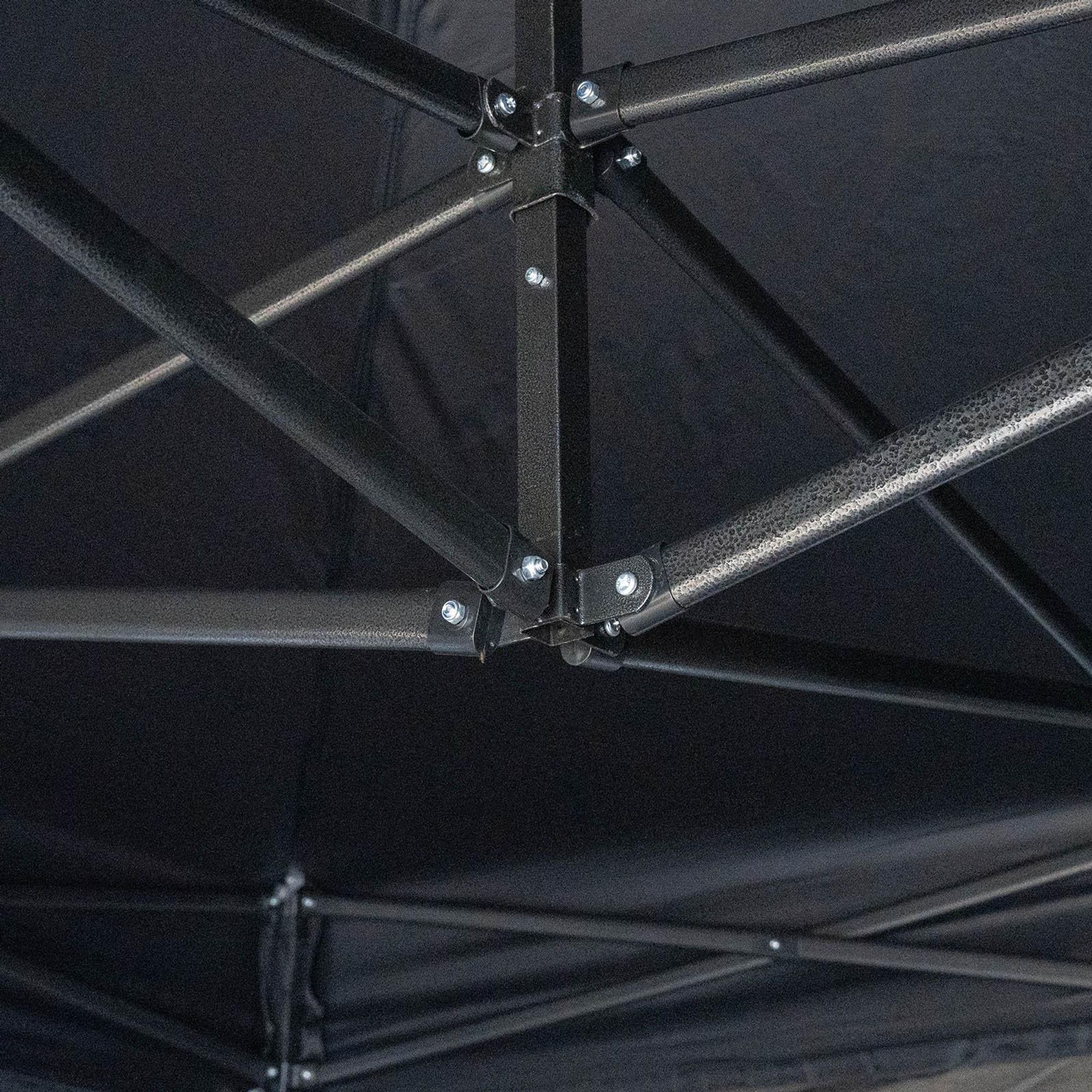 Weber #Werkeholics Easy-Up Zelt 3×3 m – inkl. 3 Einzel-Seitenplanen – wetterfest & schnell aufgebaut