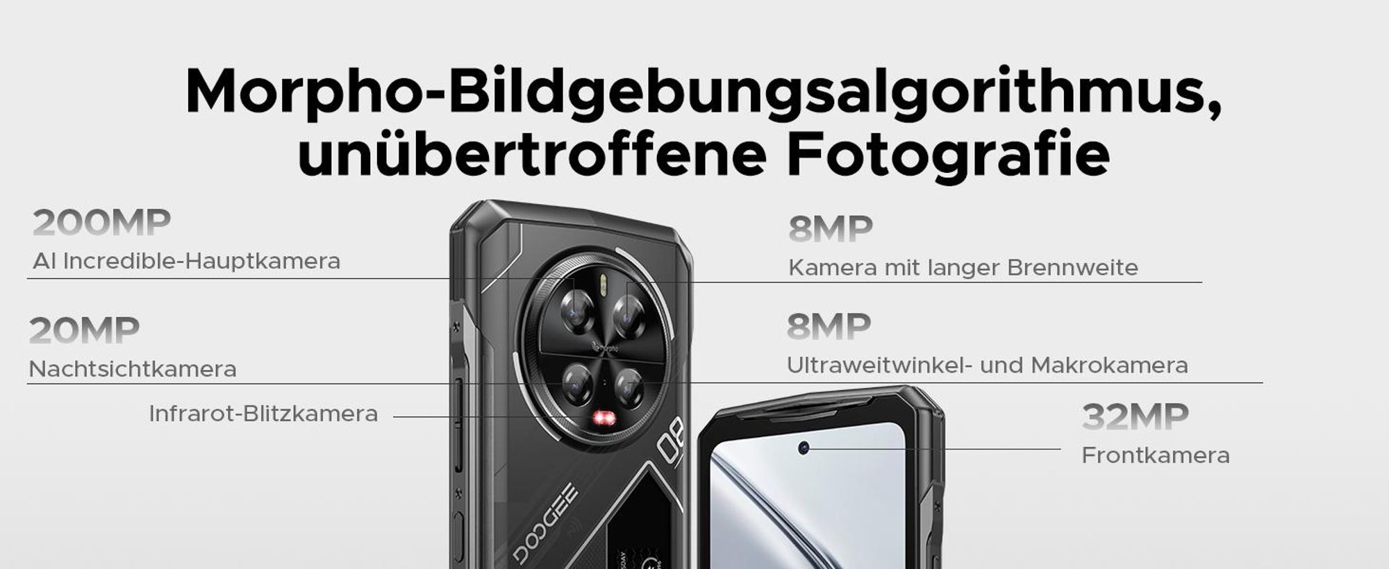 Doogee V40 Pro 5g 16gb/512gb 6.7´´ Schwarz One Size / EU Plug 220V Schwarz One Size