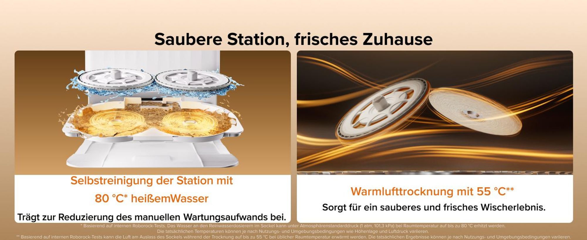 Roborock Qrevo Edge 2 Staubsauger Roboter, 25.000 Pa Saugroboter mit Wischfunktion, Wischmopp-Hebefunktion, 80 °C Moppwäsche mit heißem Wasser, Weiß