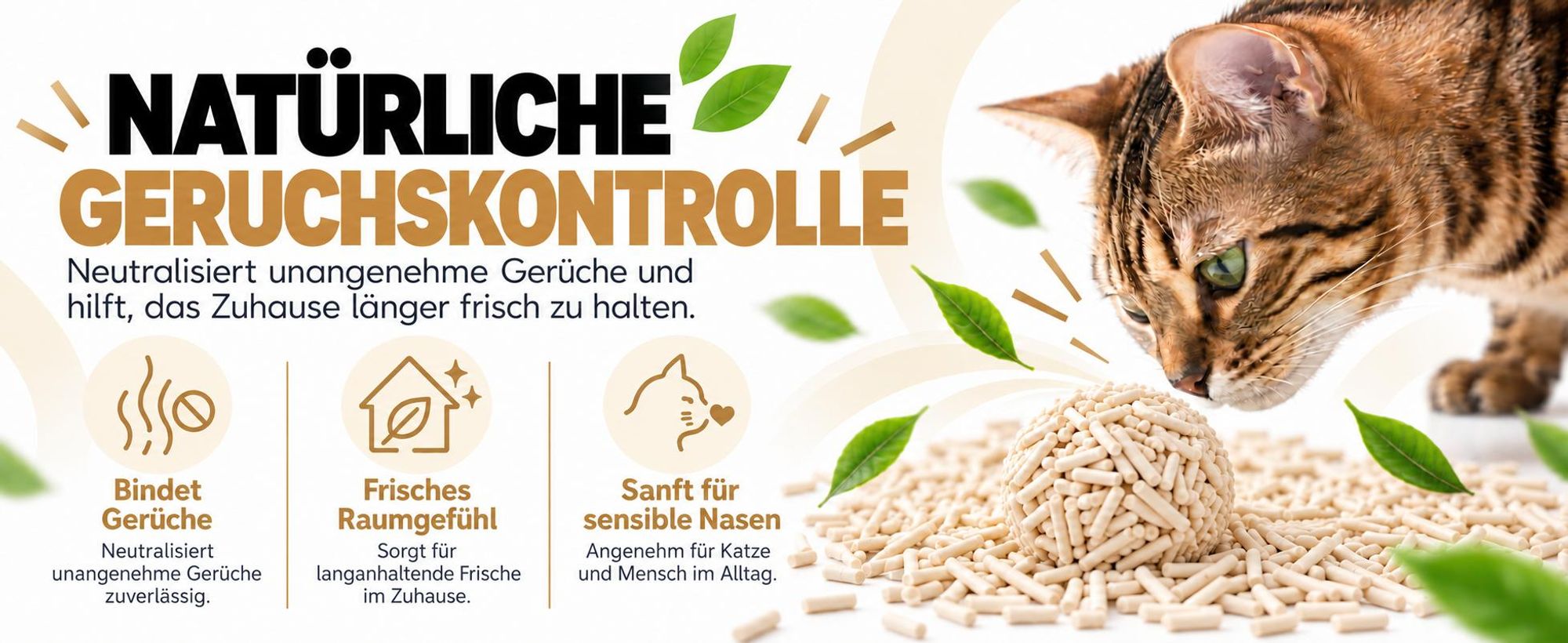 PET VIOLET Tofu Katzenstreu Natur – natürliche Geruchskontrolle für ein frisches Zuhause