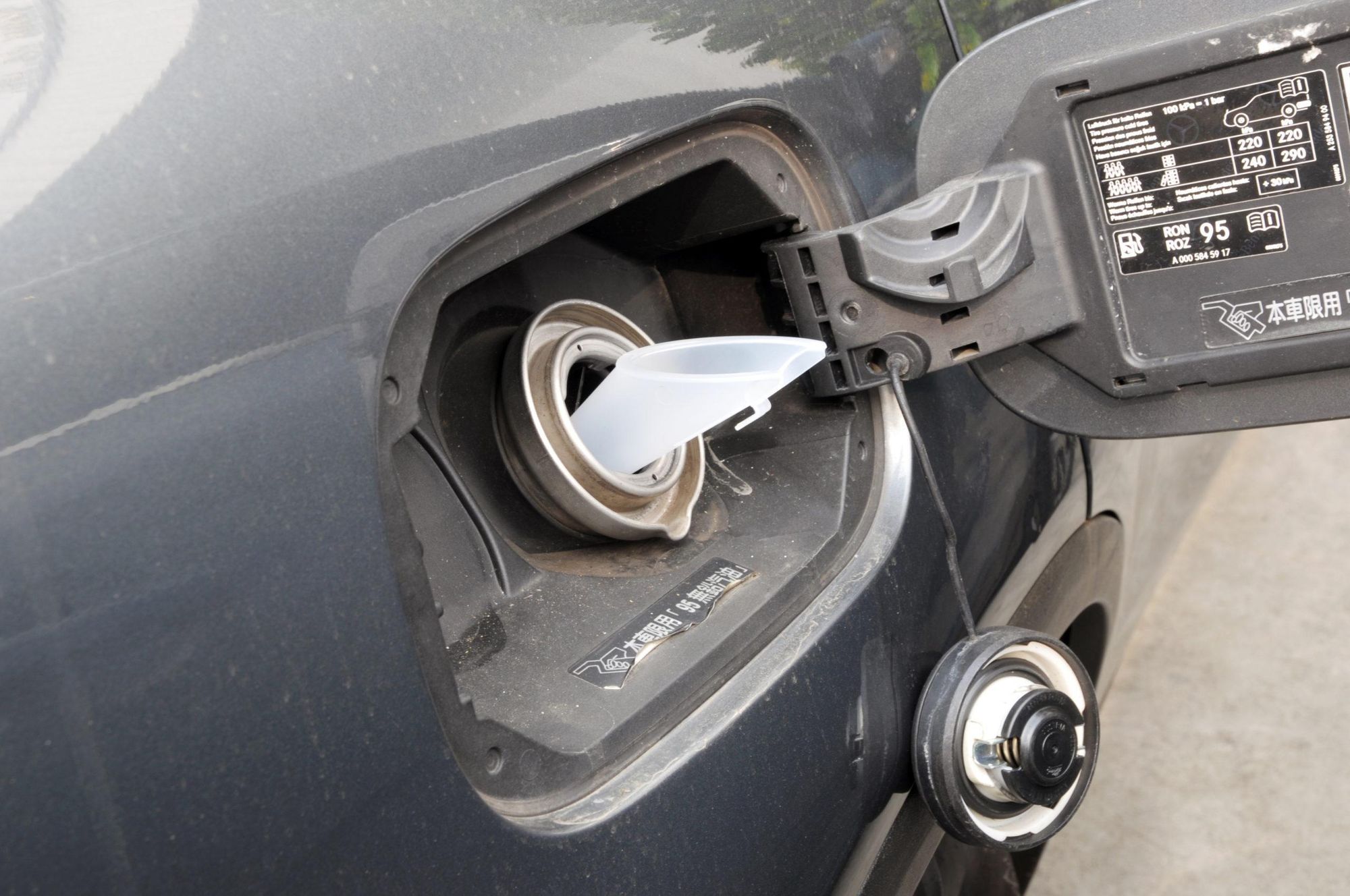 ASTA | Trichter, für Ford Öltrichter für Benzinmotoren, Diesel Einfülltrichter Trichter, Einfüllstutzen