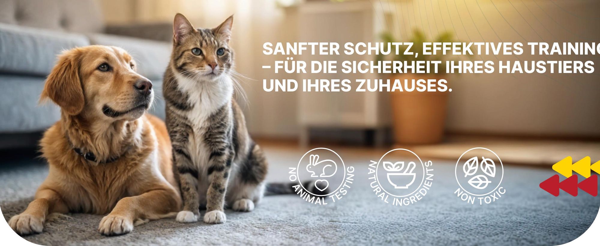 Japan Premium Bitterspray Hund & Katze 240 ml – Anti-Knabber & Anti-Kratz Erziehungsspray, natürlicher Knabberstopp für Haustiere