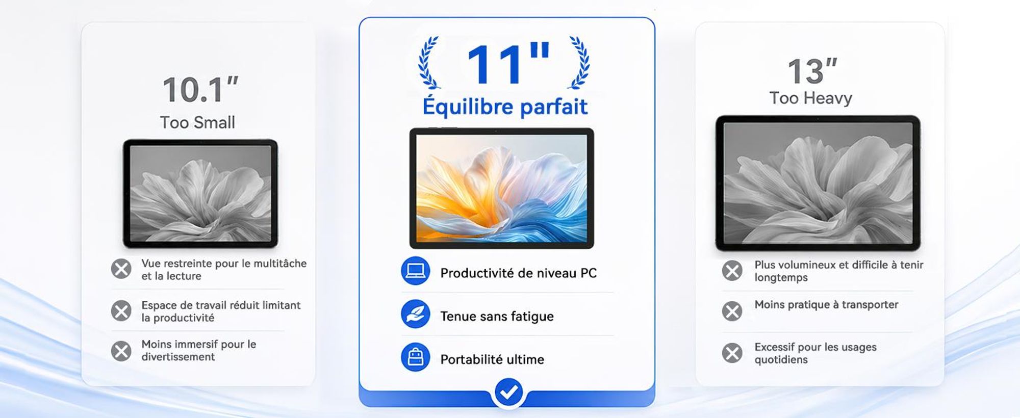 Tablette TABWEE T70 de 11 pouces, 32 Go (8 Go RAM + 24 Go stockage) + 256 Go de stockage, Android 16, batterie de 8000 mAh, Bluetooth 5.0, reconnaissance faciale, Widevine L1, Rheinland. Livrée avec un clavier, une souris et un stylet