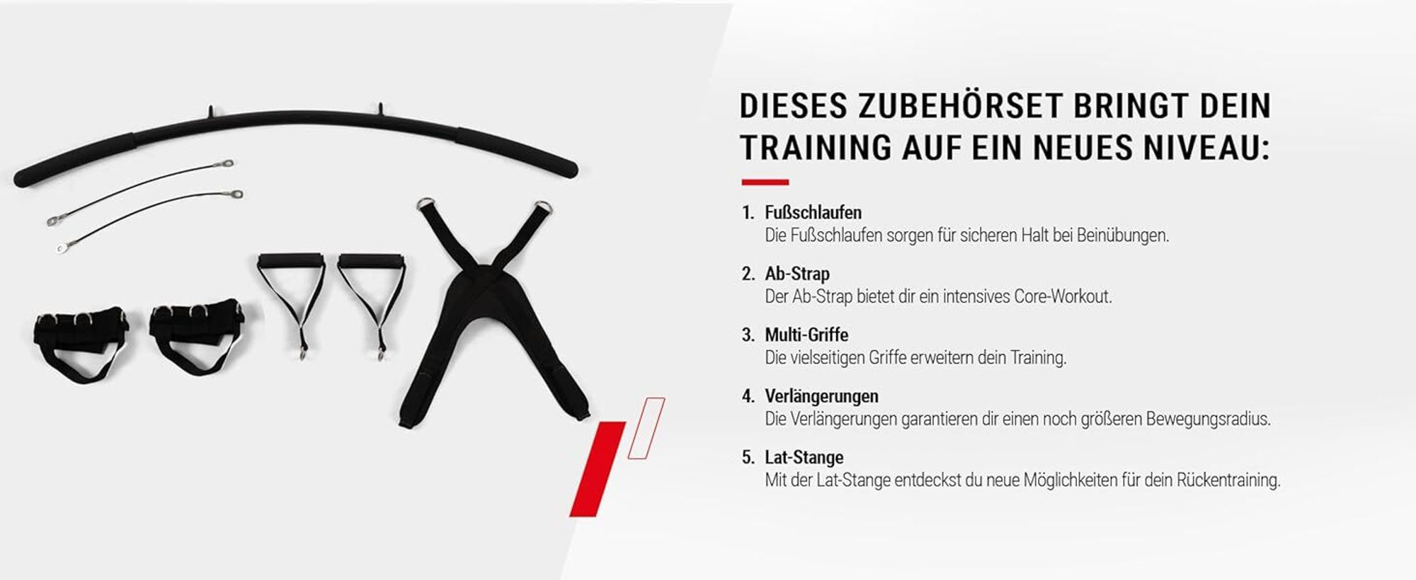 HAMMER Kraftstation BioForce Extreme Pro, Fitnessstation für zu Hause, mit TNT-Widerstandstechnologie, mit 125 kg Zuggewicht, über 140 Übungen