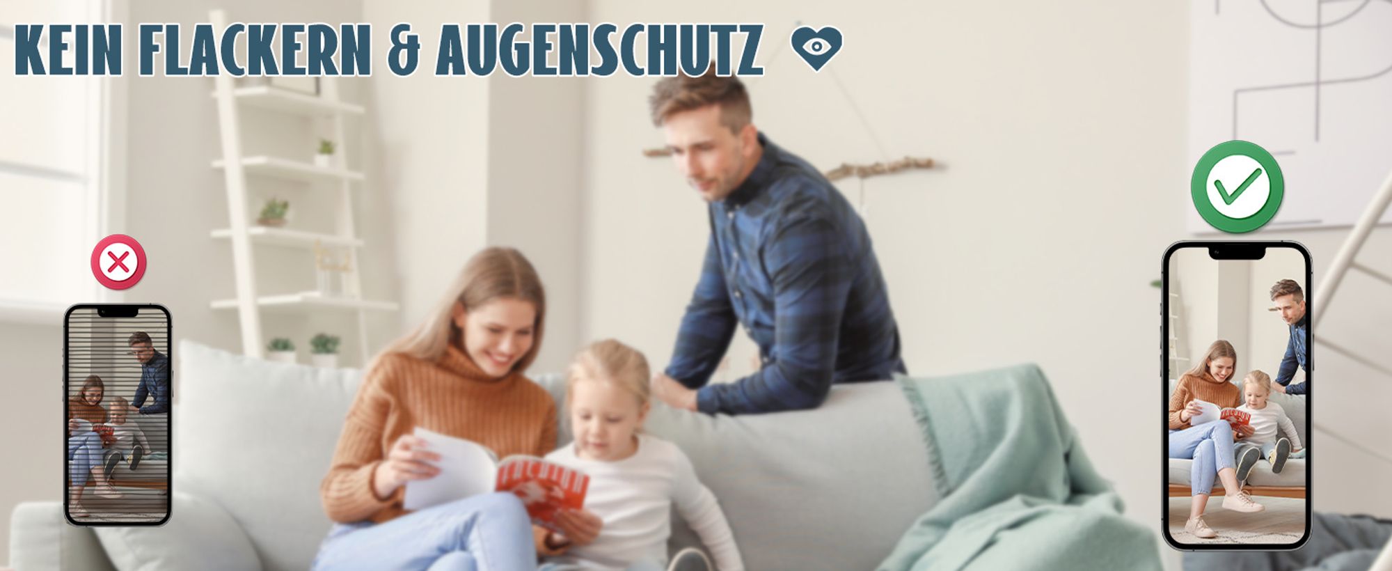 ZMH Deckenlampe LED Deckenleuchte Wohnzimmer 54W Schwarz Dimmbar Schlafzimmerlampe Modern mit Fernbedienung  Flur Rechteckig Deckenleuchten